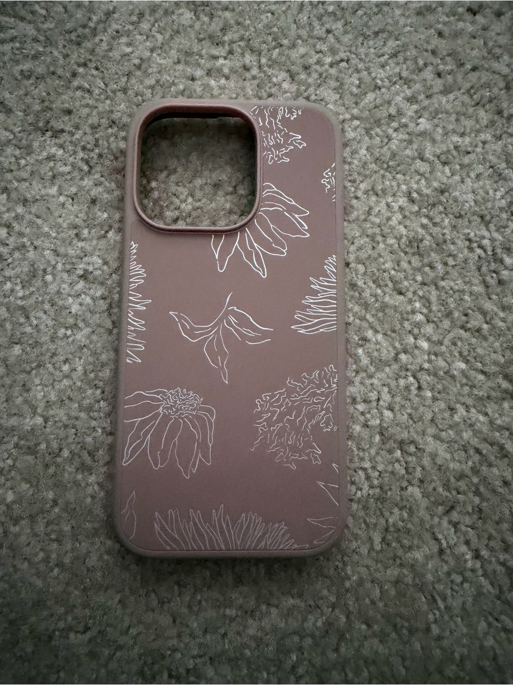 Floral Pink iPhone Case – Slim Protective Cover